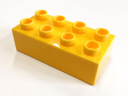 L-W Toys Junior Kostka 4x2 žlutá